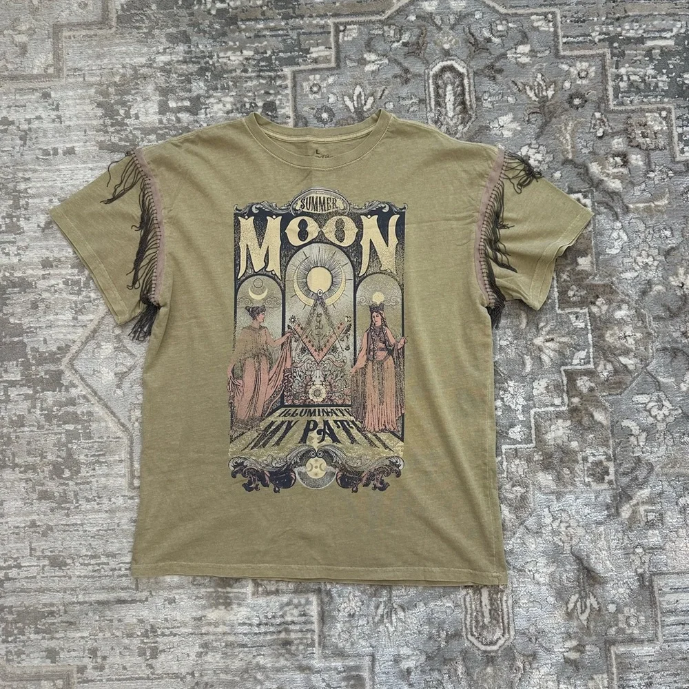 Buckle Green Vintage Graphic Short Sleeve Tee - Picture 1 of 6